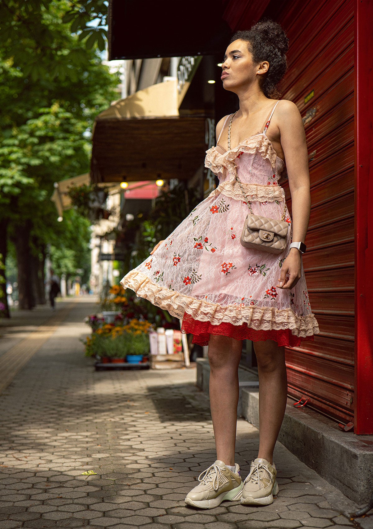Романтична рокля в дантела - Didro